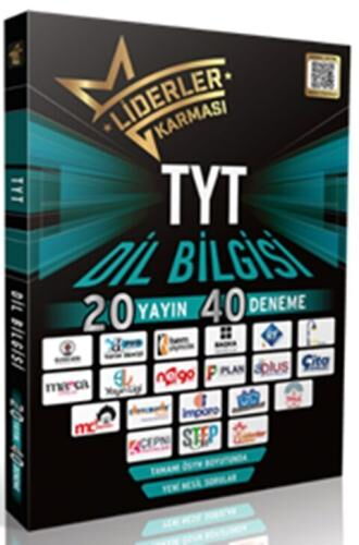 YKS TYT DİLBİLGİSİ LİDERLER KARMA. 20 YAYIN 40 DE.