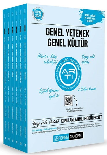 KPSS GENEL YETENEK KÜLTÜR LİSANS KONU SET 2025