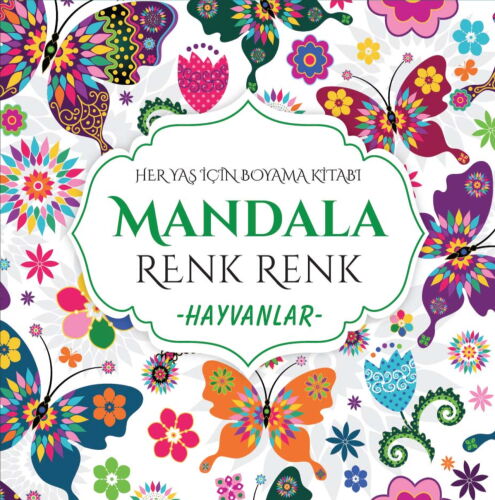 MANDALA RENK RENK HAYVANLAR (HER YAŞ İÇİN UYGUNDUR