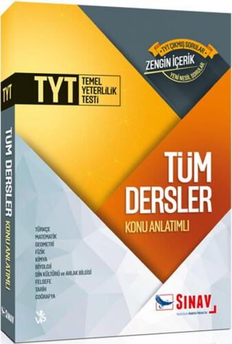 YKS TYT TÜM DERSLER KONU