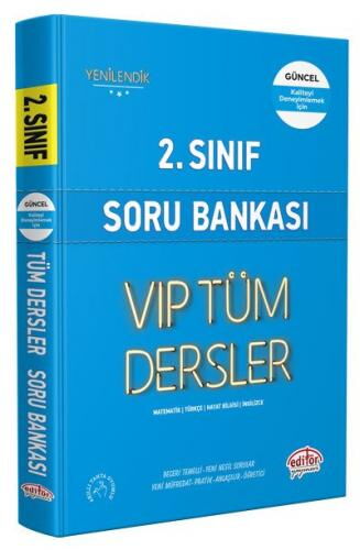 2.SINIF TÜM DERSLER SORU BANKASI MAVİ KİTAP