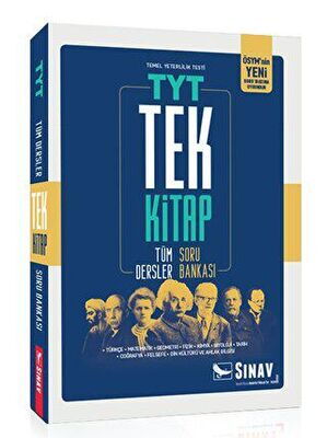 YKS TYT TEK KİTAP SORU BANKASI