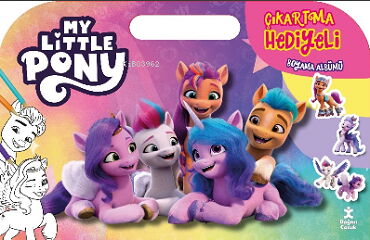 MY LİTTLE PONY ÇIKARTMA HEDİYELİ BOYAMA