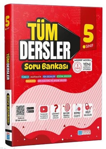 5.SINIF TÜM DERSLER SORU BANKASI 2024