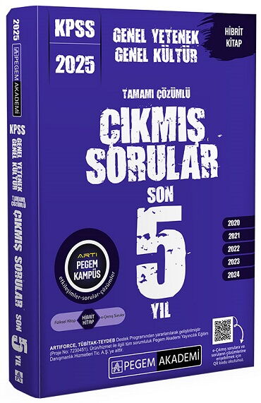 KPSS GENEL YETENEK ÇIKMIŞ SORULAR SON 5 YIL 2025