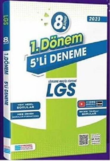 LGS 1.DÖNEM VİDEO ÇÖZÜMLÜ 5 Lİ DENEME