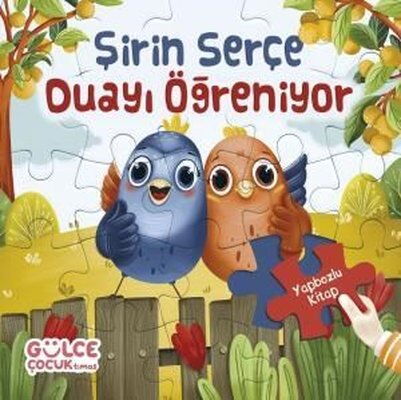 ŞİRİN SERÇE DUAYI ÖĞRENİYOR YAPBOZLU KİTAP 4