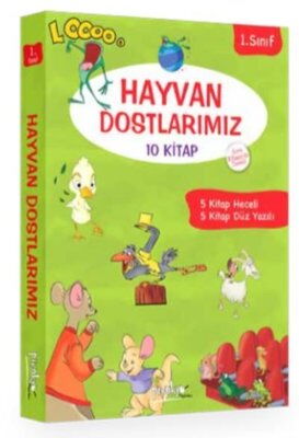 HAYVAN DOSTLARIMIZ 10 KİTAP 1. SINIF SET