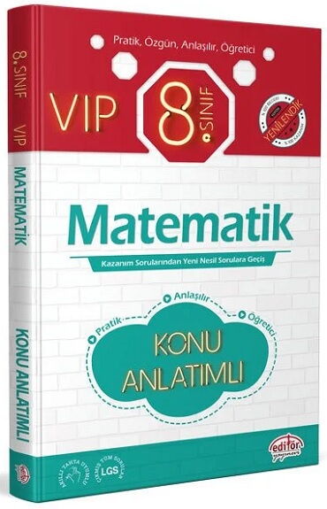 8.SINIF VIP MATEMATİK HIZLI KONU ANLATIMI yenilend