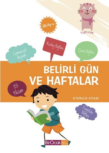 BELİRLİ GÜN VE HAFTALAR ETKİNLİK KİTABI 36+ AY +