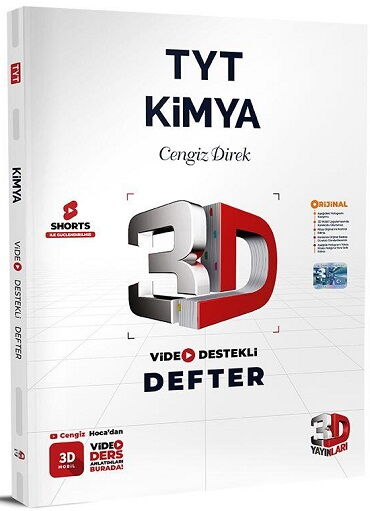 YKS TYT KİMYA VİDEO DERS DEFTERİ