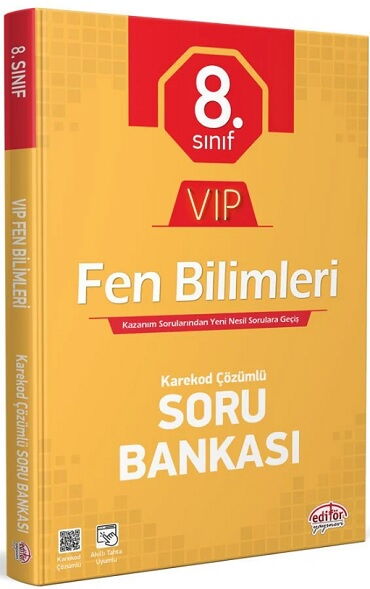 8.SINIF VİP FEN BİLİMLERİ SORU BANKASI