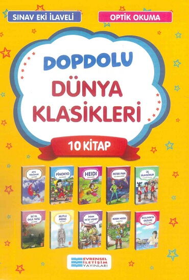 DOPDOLU DÜNYA KLASİKLER  10 KİTAP SET SARI