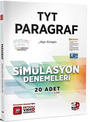 YKS TYT PARAGRAF SİMÜLASYON DENEMELERİ