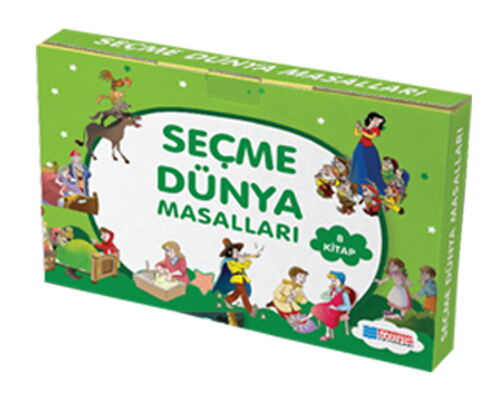 SEÇME DÜNYA MASAL.(8 KİTAP_DÜZ YAZILI)