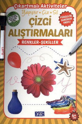 RENKLER ŞEKİLLER   ÇİZGİ ALIŞTIRMALARI