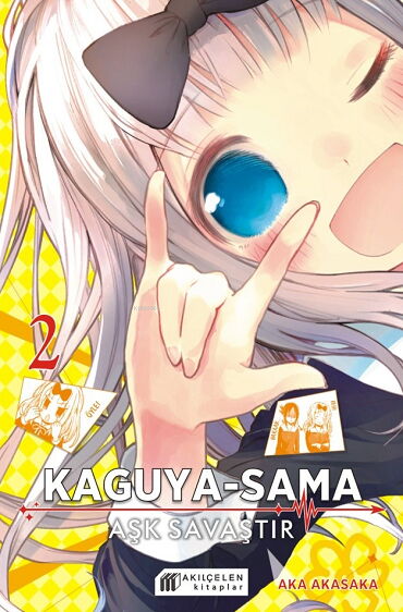 KAGUYA SAMA 2 AŞK SAVAŞTIR ÇİZGİ ROMAN