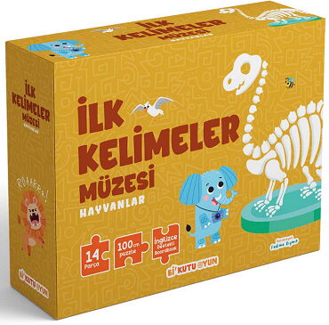 İLK KELİMELER MÜZESİ HAYVANLAR İNGİLİZCE DES. SET