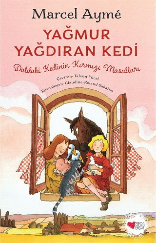 YAĞMUR YAĞDIRAN KEDİ DALDAKİ KEDİNİN KIRMIZI MAS.