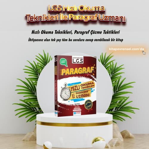 LGS HIZLI OKUMA TEKNİKLERİ İLE PARAGRAF UZMANI