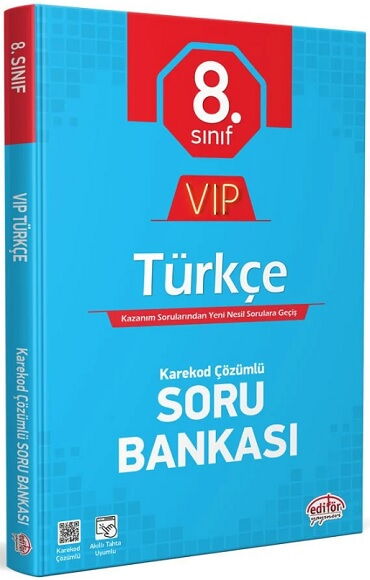 8.SINIF TÜRKÇE VİP SORU YENİLENDİK