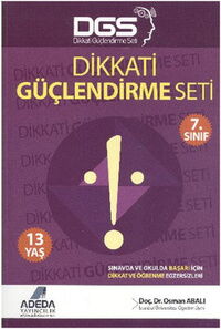 DİKKATİ GÜÇLENDİRME SETİ   (13 YAŞ)