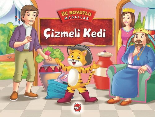 ÜÇ BOYUTLU MASALLAR ÇİZMELİ KEDİ