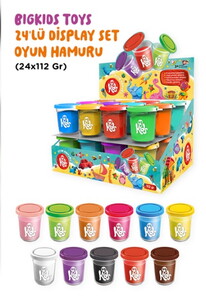 DİSPLAY KUTU OYUN HAMURU 24 LÜ #1