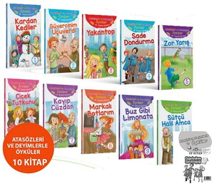 ATASÖZLERİ VE DEYİMLERLE ÖYKÜLER 10 KİTAP SET #1