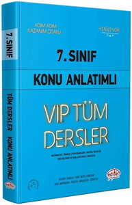 7.SINIF TÜM DERSLER KONU ANLATIMLI MAVİ KİTAP #1