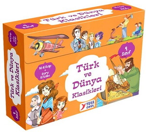 TÜRK VE DÜNYA KLASİKLERİ 4. SINIF 10 KİTAP+SORU #1